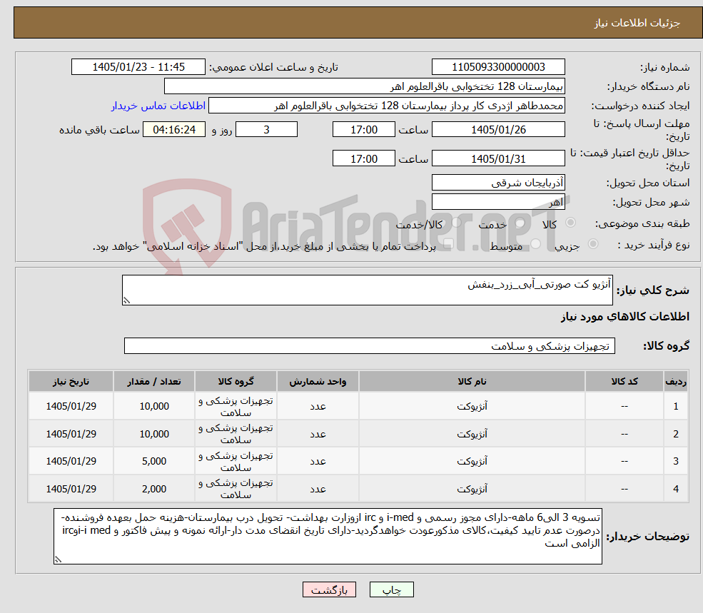 تصویر کوچک آگهی نیاز کالا-آنژیو کت صورتی_آبی_زرد_بنفش