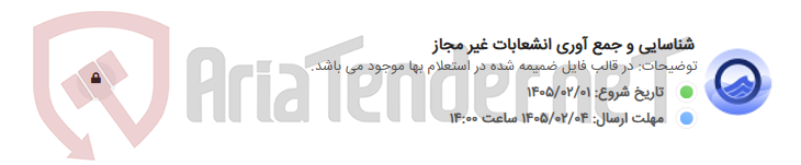 تصویر کوچک آگهی شناسایی و جمع آوری انشعابات غیر مجاز
