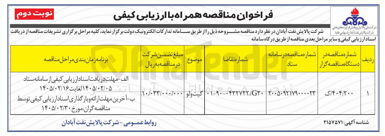 تصویر کوچک آگهی خرید گیت ولو
