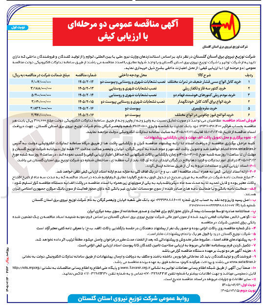تصویر کوچک آگهی خرید مودم ریلی کنتورهای هوشمند فهام دو