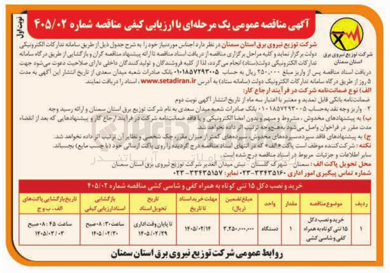 تصویر کوچک آگهی خرید اجناس موردنیاز