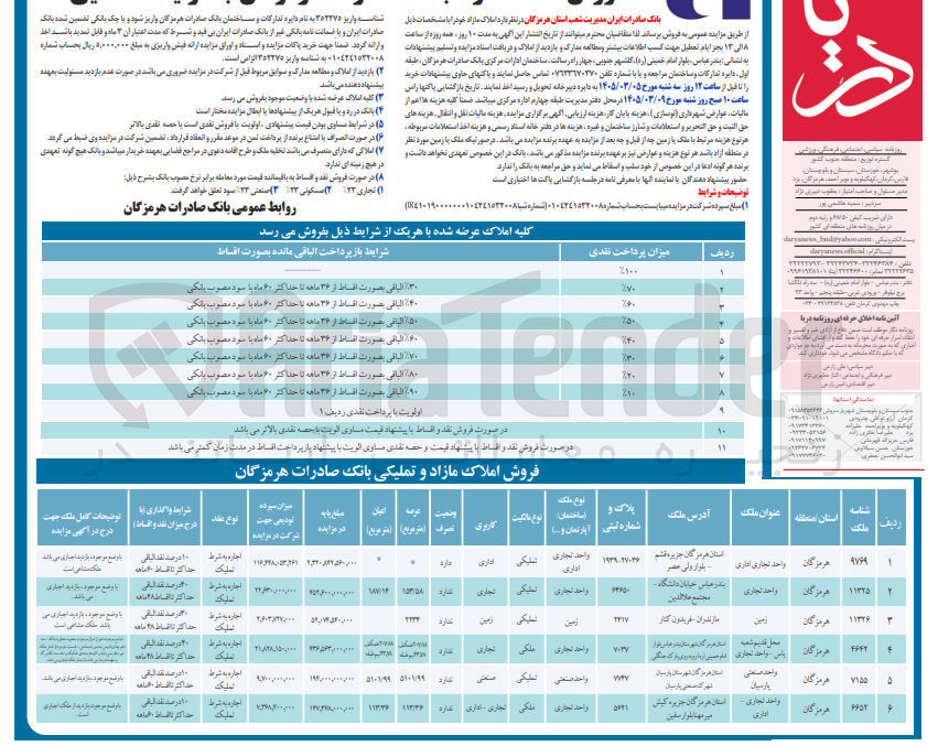 تصویر کوچک آگهی فروش املاک