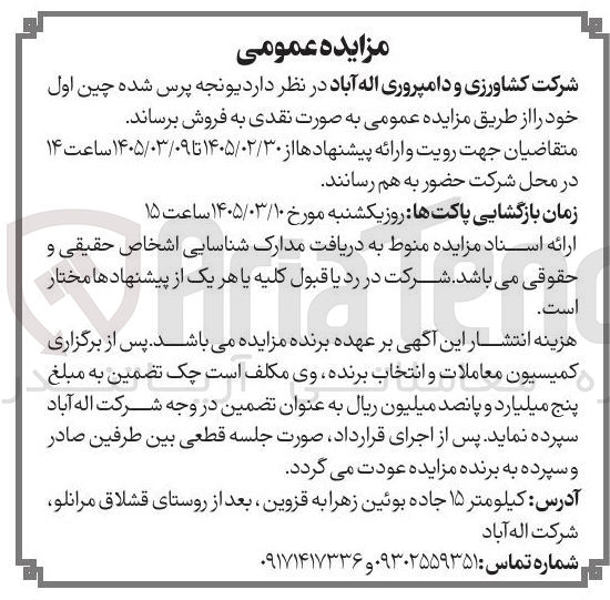 تصویر کوچک آگهی فروش یونجه پرس شده چین اول