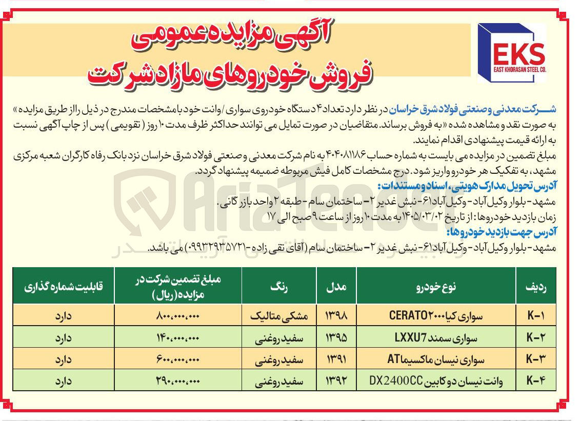تصویر کوچک آگهی فروش دستگاه خودروی