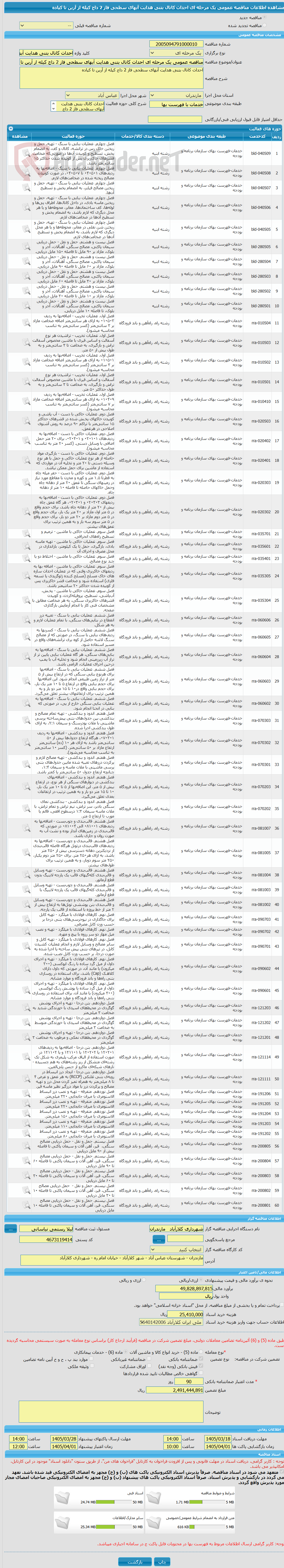 تصویر کوچک آگهی مناقصه عمومی یک مرحله ای احداث کانال بتنی هدایت آبهای سطحی فاز 2 داج کیله از آرین تا کیاده 