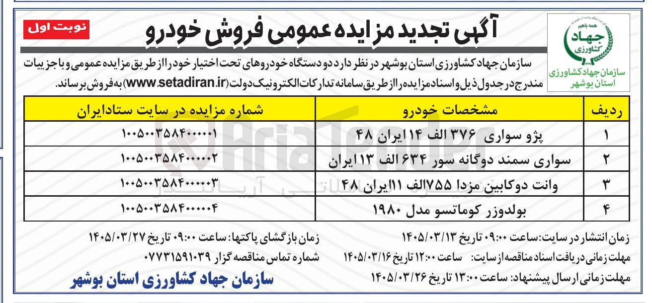 تصویر کوچک آگهی فروش پژو سواری