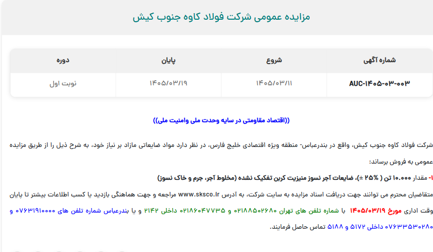 تصویر کوچک آگهی فروش مقدار 10.000 تن ضایعات آجر نسوز منیزیت کربن تفکیک نشده (مخلوط آجر، جرم و خاک نسوز)