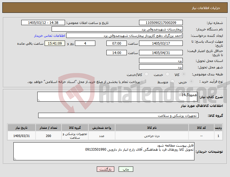 تصویر کوچک آگهی نیاز کالا-هموواگ14