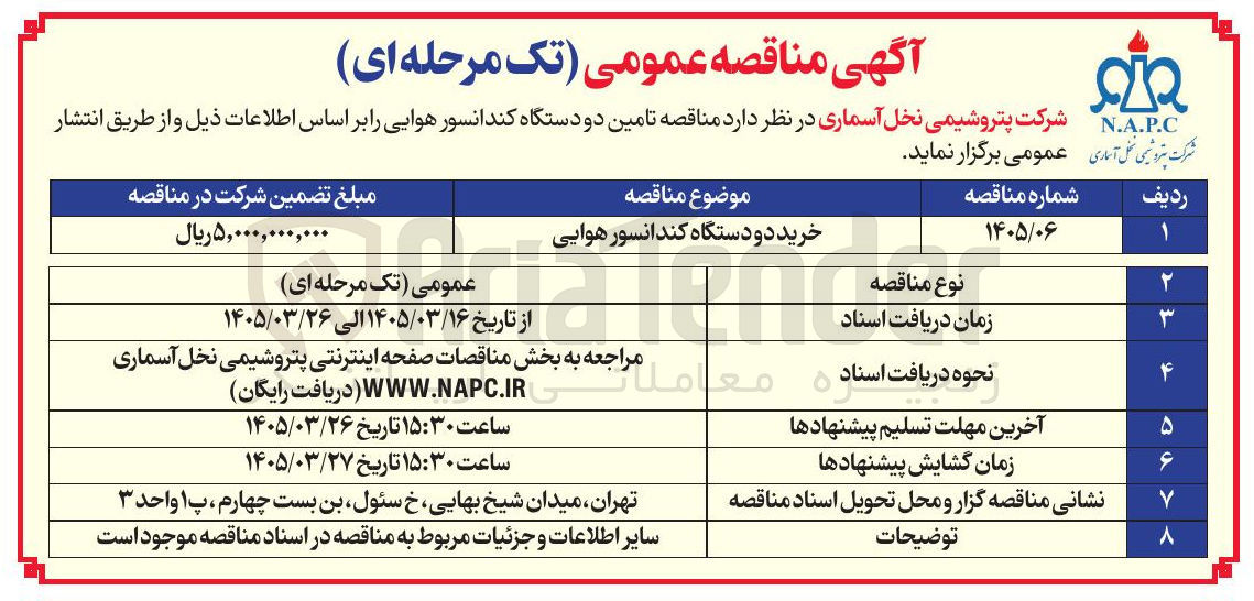 تصویر کوچک آگهی خرید دو دستگاه کندانسور هوایی