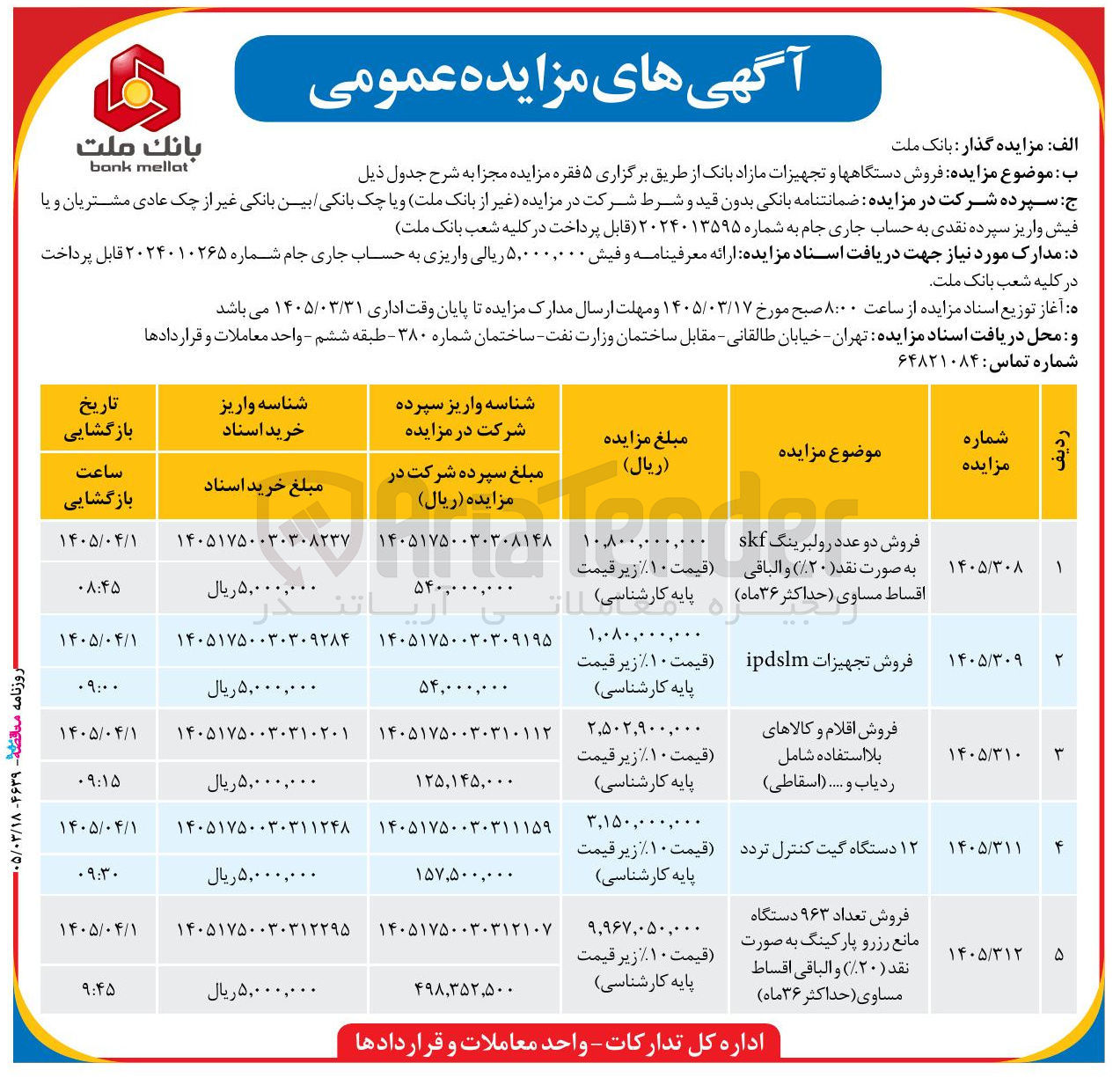 فروش تعداد ۹۶۳ دستگاه مانع رزرو پارکینگ