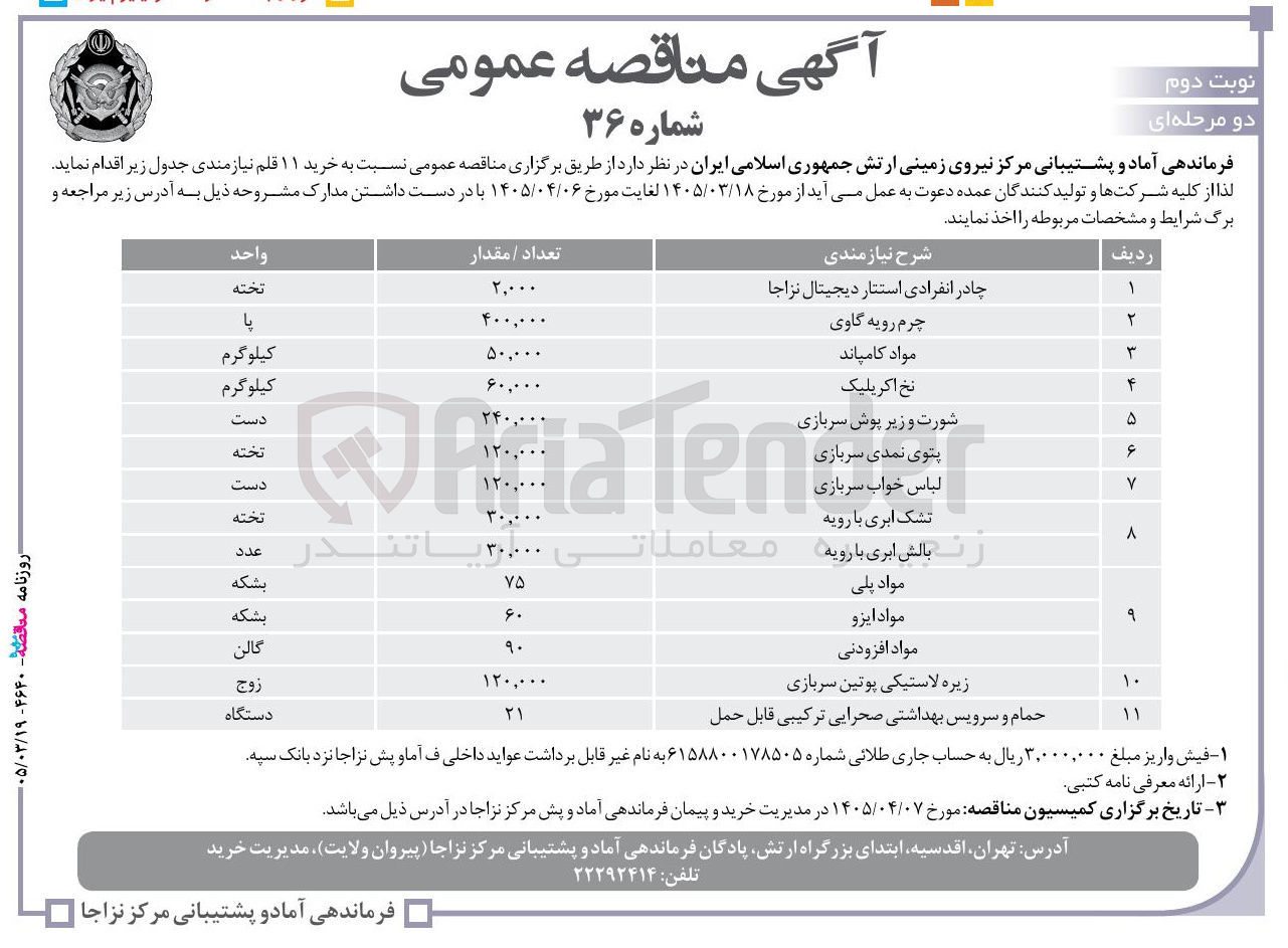 تصویر کوچک آگهی خرید نخ اکریلیک