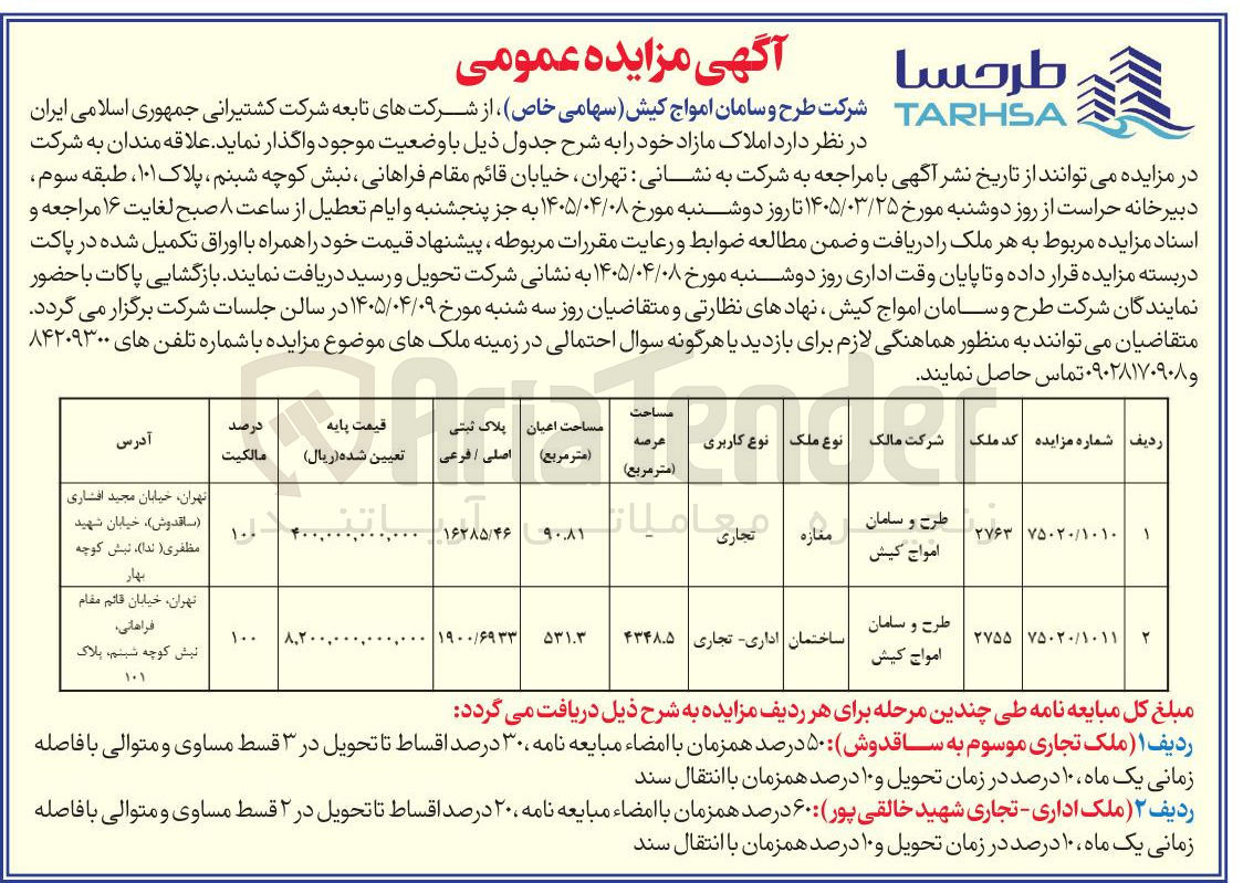 تصویر کوچک آگهی فروش ساختمان اداری - تجاری