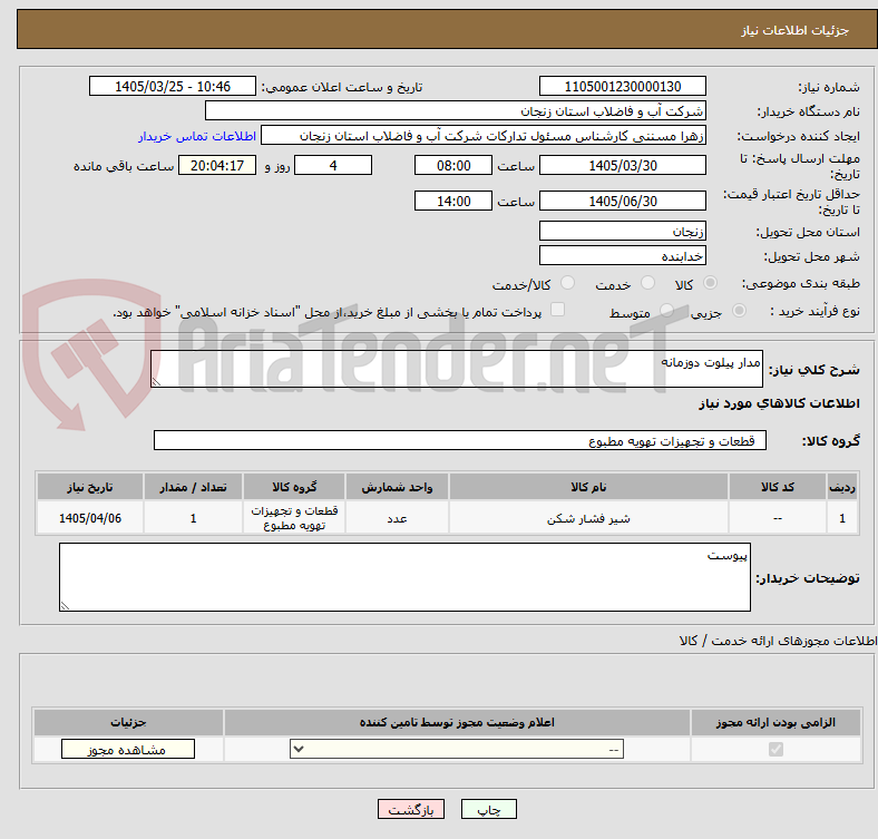 مدار پیلوت دوزمانه