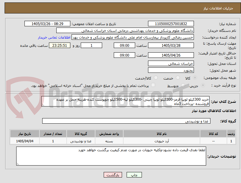 تصویر کوچک آگهی خرید 300کیلو لوبیا قرمز-300کیلو لوبیا چیتی -300کیلو لپه-500کیلو چوپوست کنده-هزینه حمل بر عهده فروشنده -پرداخت 3ماه