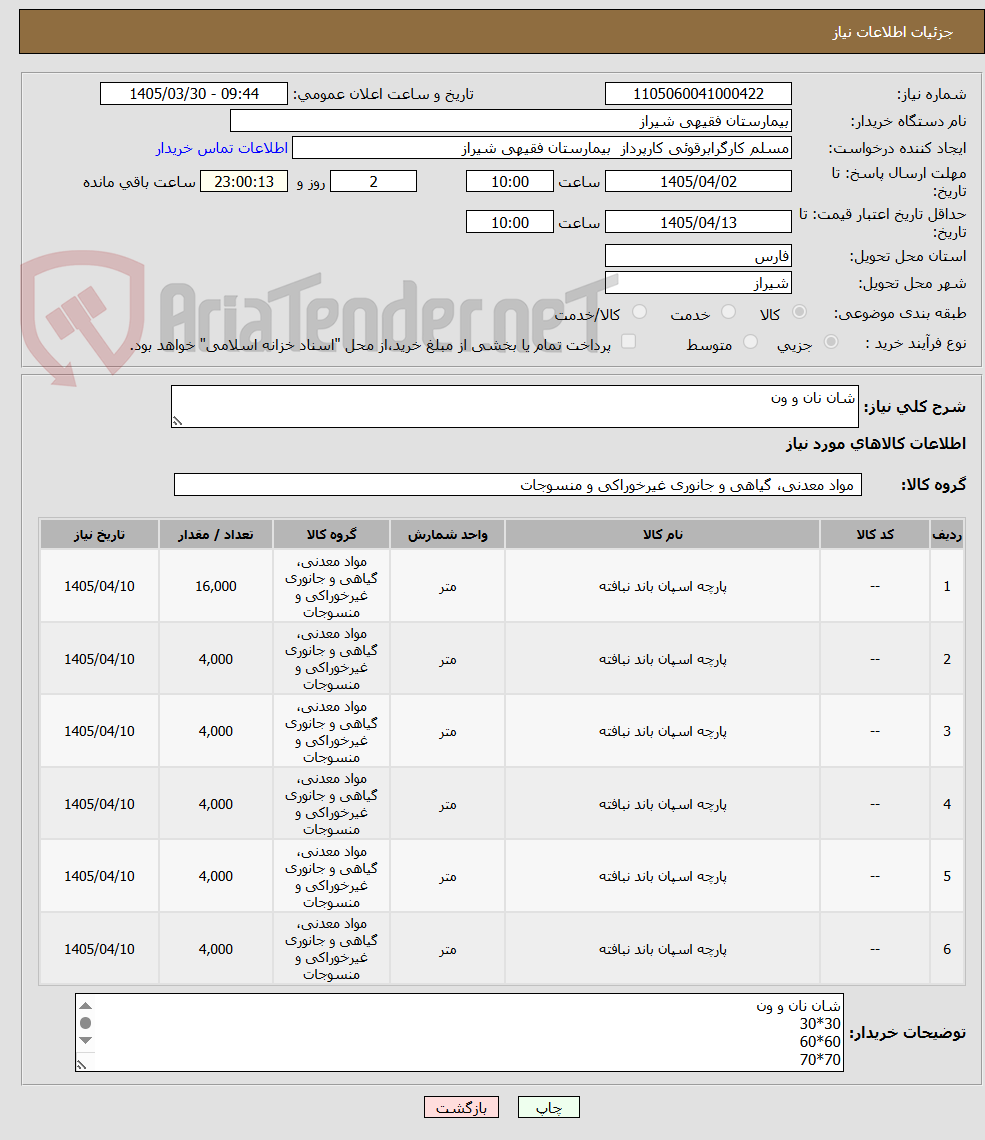 تصویر کوچک آگهی شان نان و ون