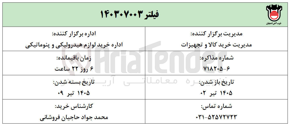 تصویر کوچک آگهی خرید فیلتر