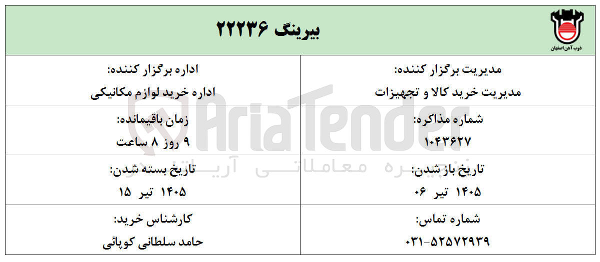 تصویر کوچک آگهی خرید بیرینگ