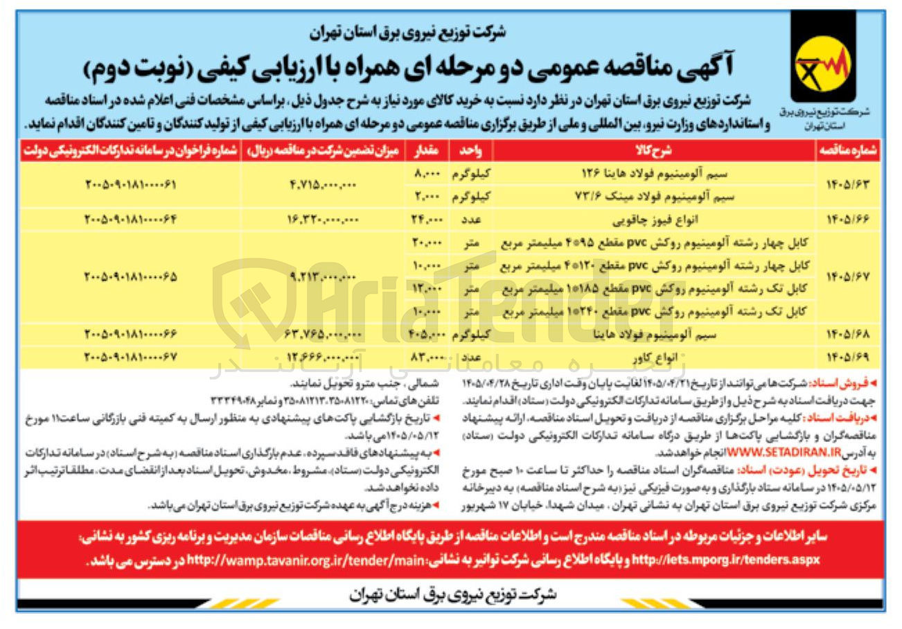 تصویر کوچک آگهی خرید انواع فیوز چاقویی