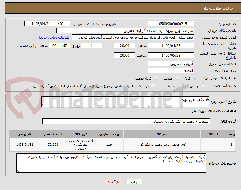 تصویر کوچک آگهی قاب کلید مینیاتوری