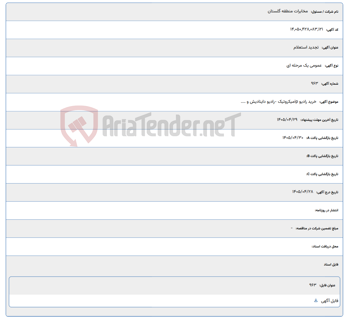 تصویر کوچک آگهی خرید رادیو ipمیکروتیک -رادیو داینادیش و ....