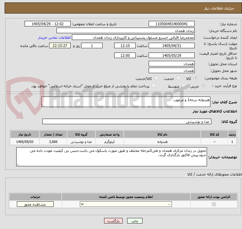 تصویر کوچک آگهی هندوانه درجه1 و مرغوب