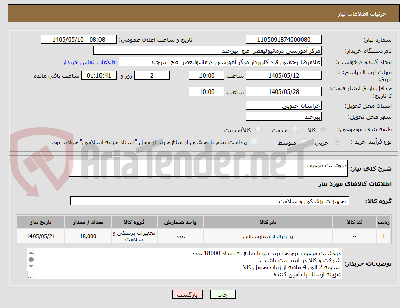 دروشیت مرغوب
