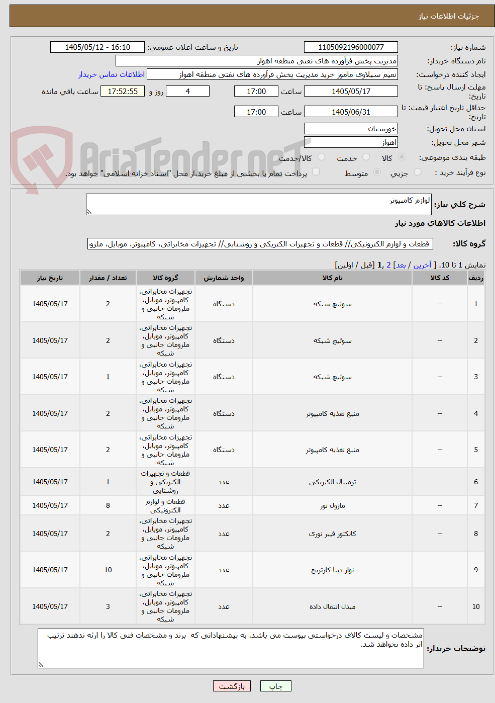 لوازم کامپیوتر